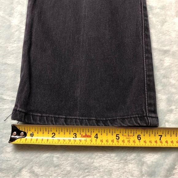 Armani Jeans Faded Black Comfort Fit Straight Leg Jeans 27 (Tag says 29) - Picture 13 of 13